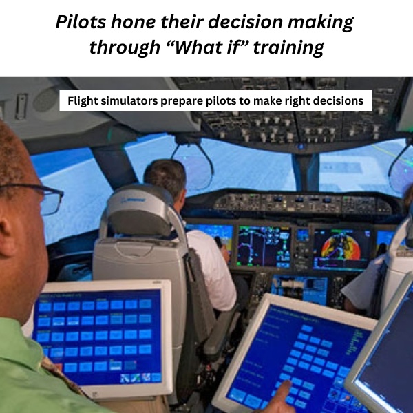 Pilots hone decision making through “What if” training-1